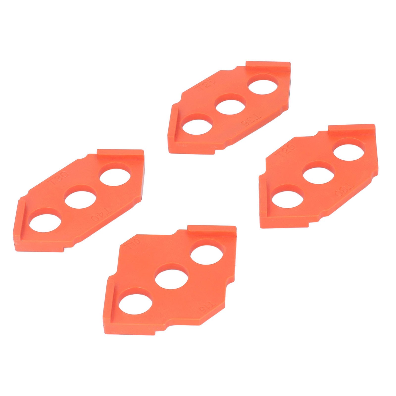 4Pcs Radius Jig Router Templates Set Rounded Corner Radius Routing For Woodw
