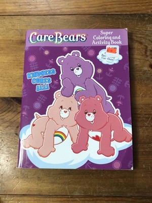 Care Bears Kindness Cures All Super Coloring And Activity Book 2006 Unused