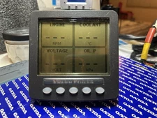 Volvo Penta Marine Engine Digital Display Monitor RPM Voltage Part N: 22072254