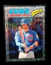 Carson Kelly 2026 Topps Heritage Chrome Silver Sparkle #326 - Chicago Cubs