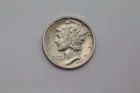 1945 Mercury Dime 90% Silver US Coin Vintage Collector Album Type Set Piece
