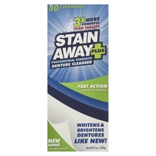 StainAway Plus Professional Strength Denture Cleanser (8.1 oz) 1pk