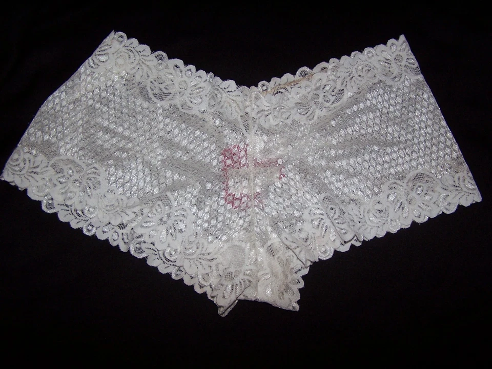 Новый с Ярлыками - Gilligan & O'Malley белый эластичной кружева хипстер трусики - размер XL - Изображение 2 из 2