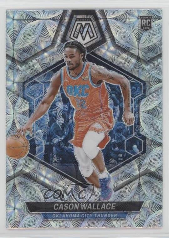 2023-24 Panini Mosaic Rookies International Prizm Cason Wallace #218 13ib