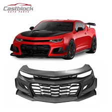 Front Bumper Kit Cover Complete 1le Style For 2016-2018 Chevy Chevrolet Camaro