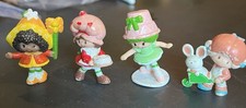Lot Of FOUR Vintage Strawberry Shortcake Figurines (1982/1983)