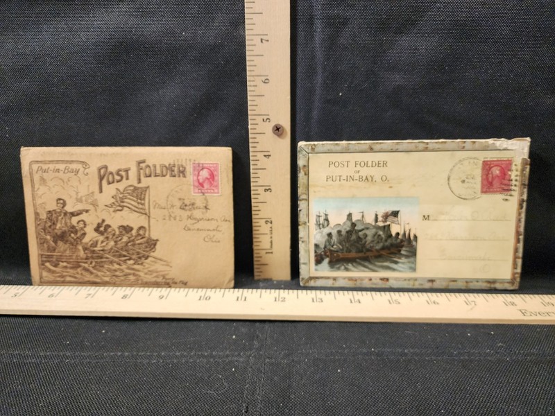 Lot Of Two Postcard Booklets Put-In-Bay Lake Erie Ohio New 