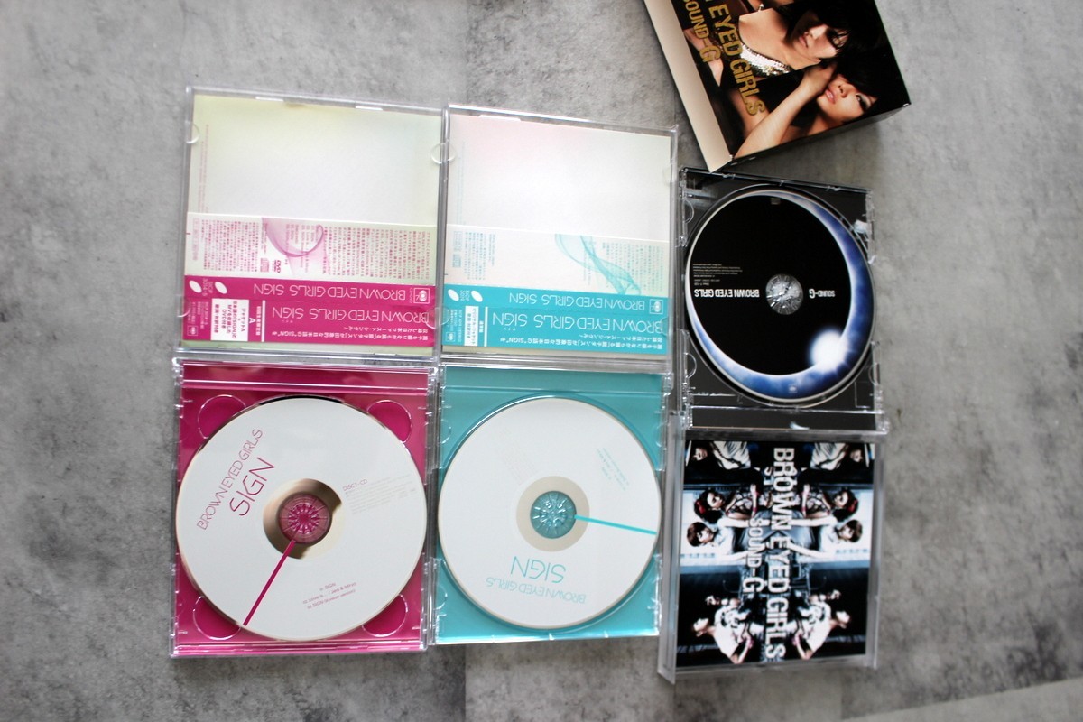 SET x5 Brown Eyed Girls Korea Japan CD DVD Sound G Sixth