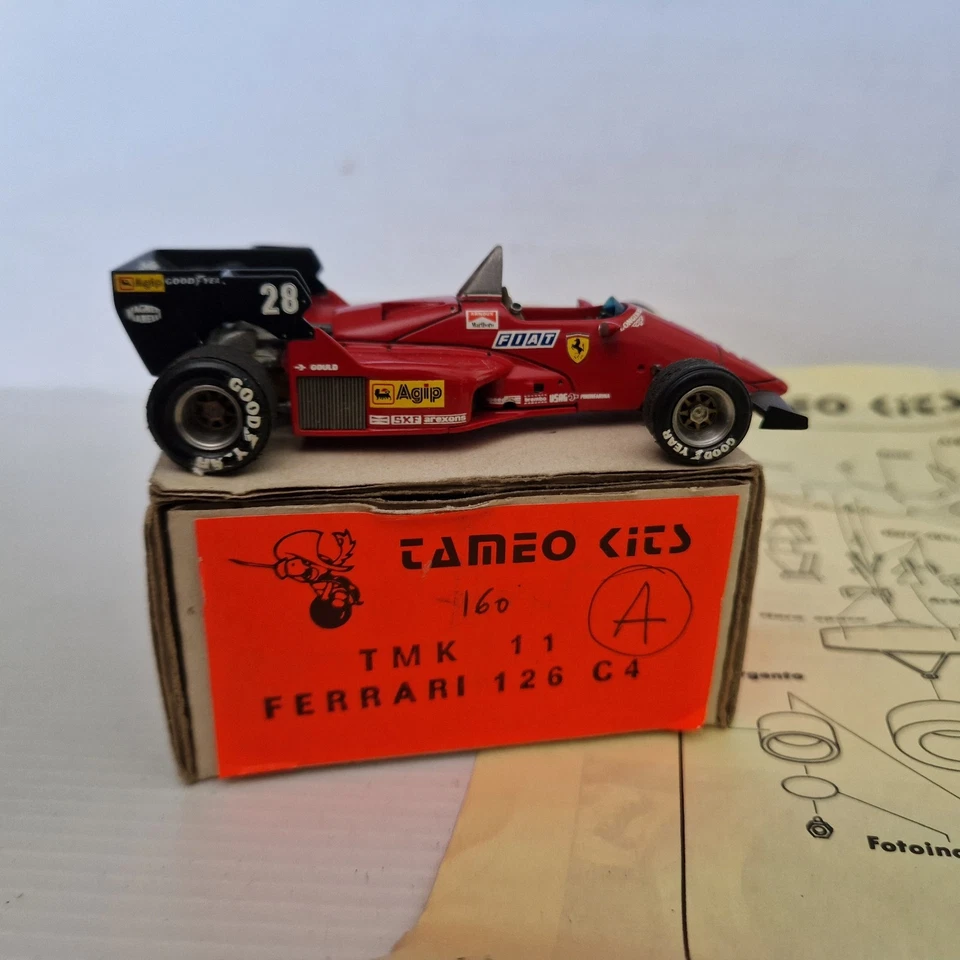 Ferrari 126 C4 / G.P. Belgien 1984  Tameo Kits /monté montage professionel - Immagine 2 di 4