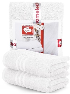 Handtuch 50 x 100 cm 2er-Set aus 100% Baumwolle,  kuschelweich, saugstark