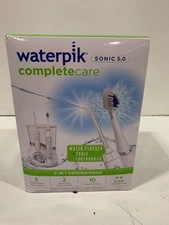 Waterpik Complete Care Sonic 5.0 Water Flosser & Electric Toothbrush - WHITE