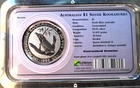 1992 Australian Kooaburra Bird Perth Mint In COA Rare-0.999 Silver 1 Oz Art Coin