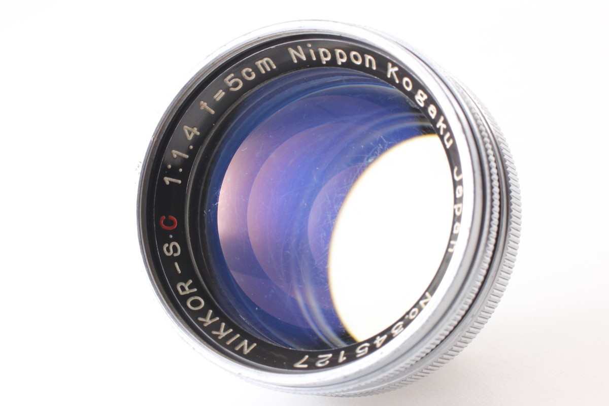 Nikon - Nikon S2 完動品　NIKKOR-S.C 5cm 50mm f1.4 Nikon S2 with 5cm (50mm) f/1.4 Lens in Box – Film Supply Club