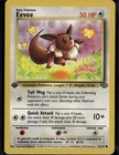 Eevee Common Jungle 51/64 Colorless 1st Edition Pokemon Card