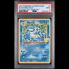 2021 POKEMON CELEBRATIONS CLASSIC COLLECTION #2 BLASTOISE-HOLO PSA 9