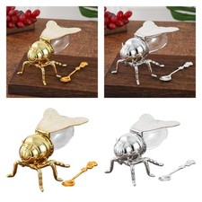 Honigglas in Bienenform, Zuckerdose, Mehrzweckbehälter, dekoratives Gewürzglas