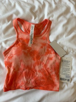 lululemon align Ebb to Street RB Crop Tank *Marble Dye 4 uk 8 brandneu