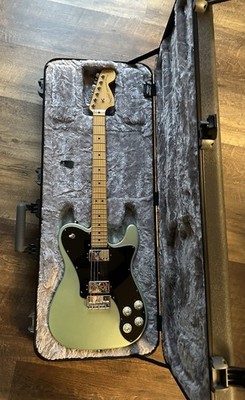Fender American Professional II Telecaster Deluxe - Mystic Surf Green Guitar
