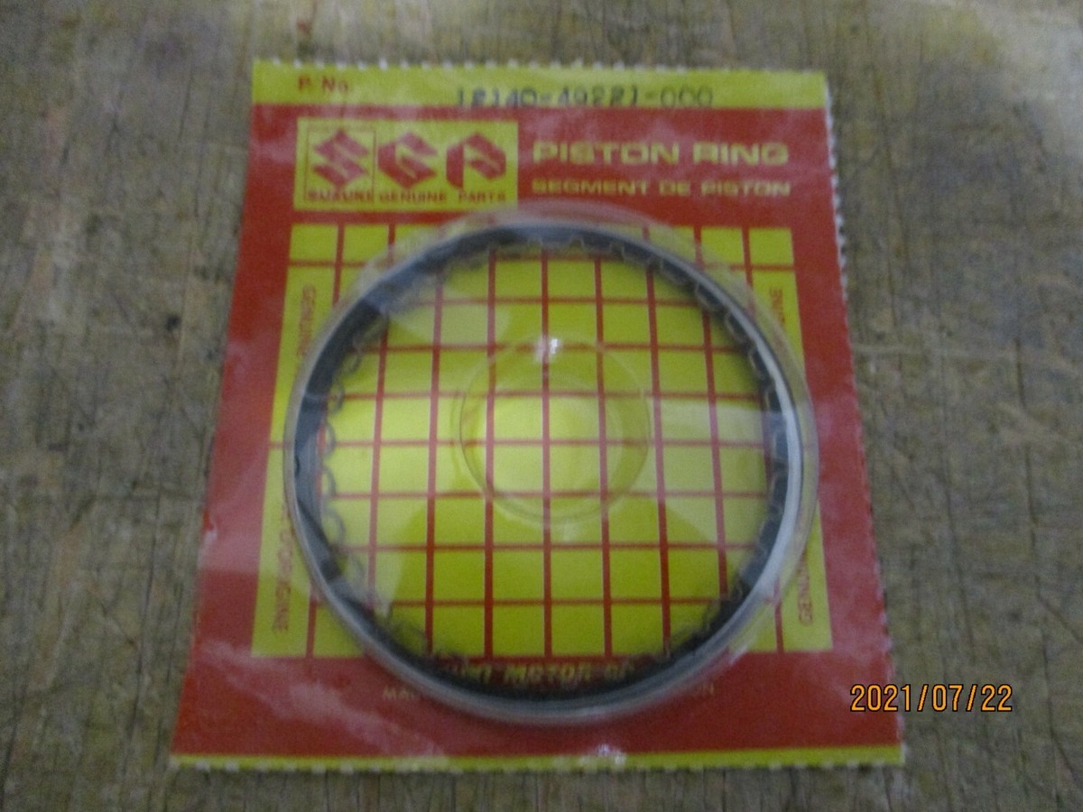 SUZUKI DR250 GN250 GS1100 NEW OEM STANDARD PISTON RING SET 12140