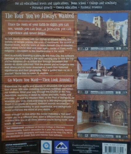 Zondervan. Get Lost in Jerusalem CD-ROM for MS Windows 95 & Above, New Sealed - Picture 5 of 5