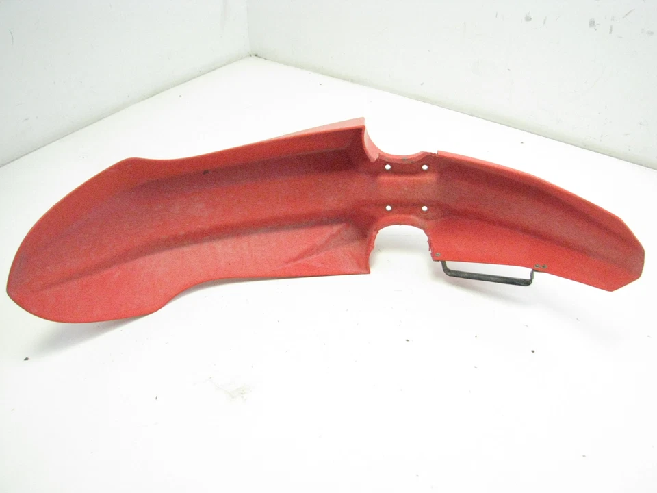 08-18 Kawasaki Klr650 E OEM Rojo Guardabarros Rueda Delantera 35004-0102-6b Foto 2 de 4