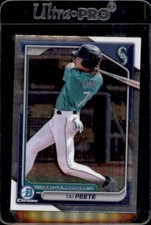 2024 Bowman Draft #BDC-194 Tai Peete CHROME Seattle Mariners - BK1
