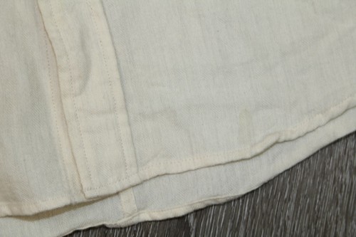 Robert Geller New York Mens Button Up Linen Shirt Size 50 Large Wool Japan - Picture 9 of 11
