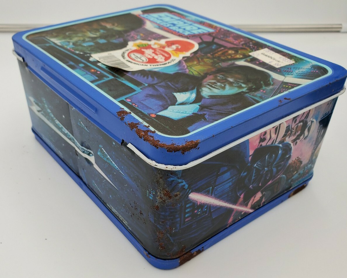 80's VTG＊THERMOS ランチボックス＊スターウォーズ＊帝国の逆襲 Vintage 1980 Star Wars Empire Strikes Back Lunchbox with