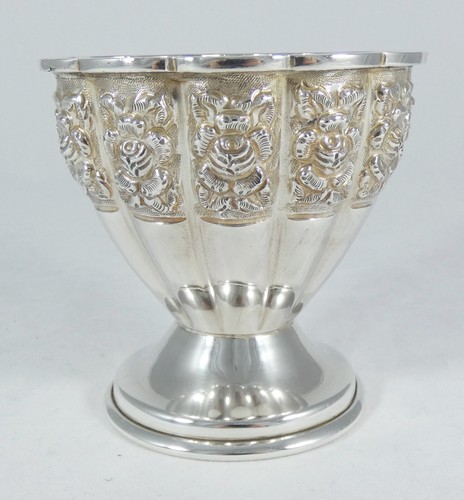 Antique Vintage 1950 FarFan Spratling Mexican Sterling Silver Sugar Bowl Vase - Picture 2 of 7