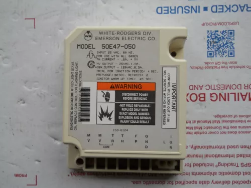 New OEM White Rodgers Ignition Control Model 50E47-050 