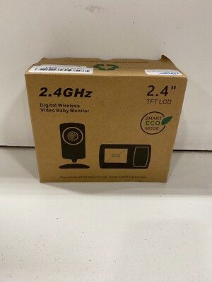 Vtimes 2.4GHz Digital Wireless Video Baby Monitor 2.4'' TFT LCD Screen