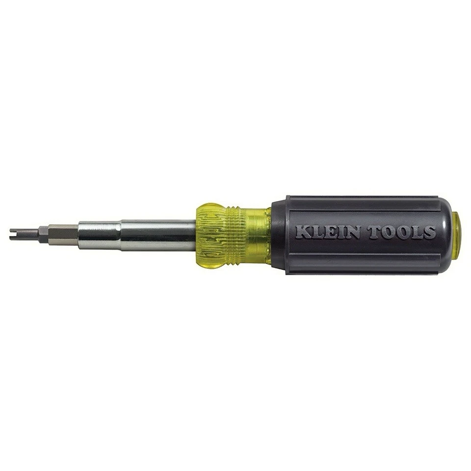 Klein Tools HVAC 11 in 1 W/Bit For Schrader Valves Screw/Nut Driver TR-4 32527 - Image 2 of 4