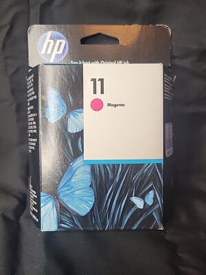 HP 11 Printer Ink Magenta Cartridge C4837A Authentic HP Original Ink ...