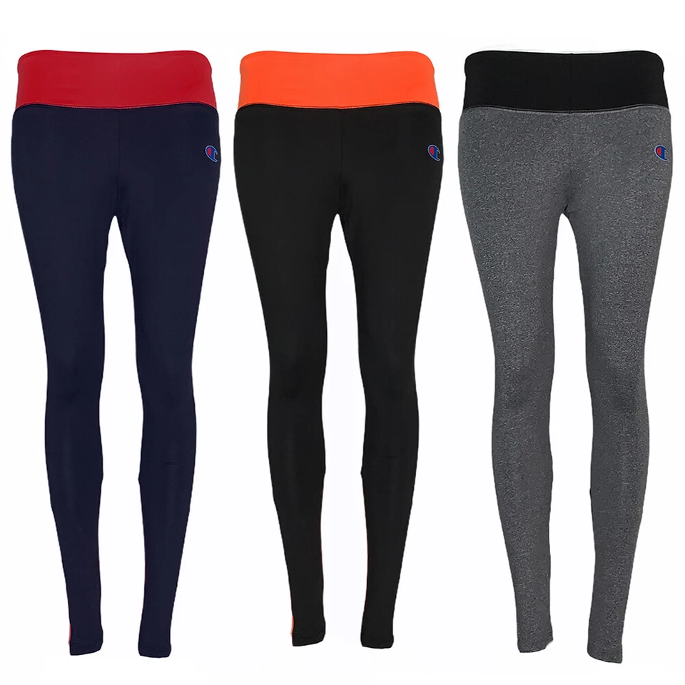 Champion Women's Legging Athletic Sport High Rise Legging Fitness Pants CHDY103