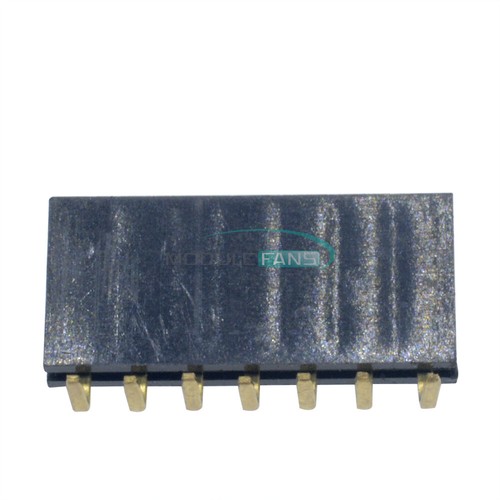 20 Stck. 1 x 7 Pin 2,54 mm Rastermaß Stiftleiste rechter Winkel Buchse einreihig Buchse Steckverbinder - Bild 11 von 11