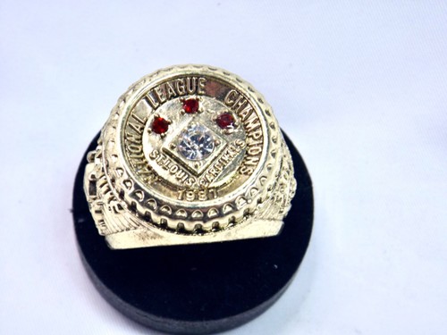1987 ST LOUIS CARDINALS REPLICA Ring World Series Championship - Picture 5 of 8