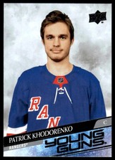 2020-21 Upper Deck Young Guns Patrick Khodorenko Rookie #709 R100