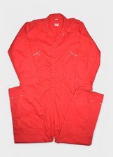 Vintage Walls Coveralls Mens 48 Red Master Made Jumpsuit Workwear 60s USA