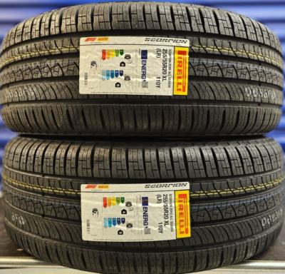 2X PIRELLI SCORPION ZERO 255/55/20 255 55 ZR20 XL 110Y LR ALL
