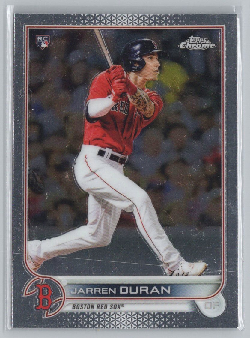 2022 Topps Chrome Sonic #113 Jarren Duran RC