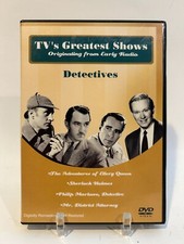 TV's Greatest Shows Early Radio - Detectives 4 Episodes, DVD Set 
