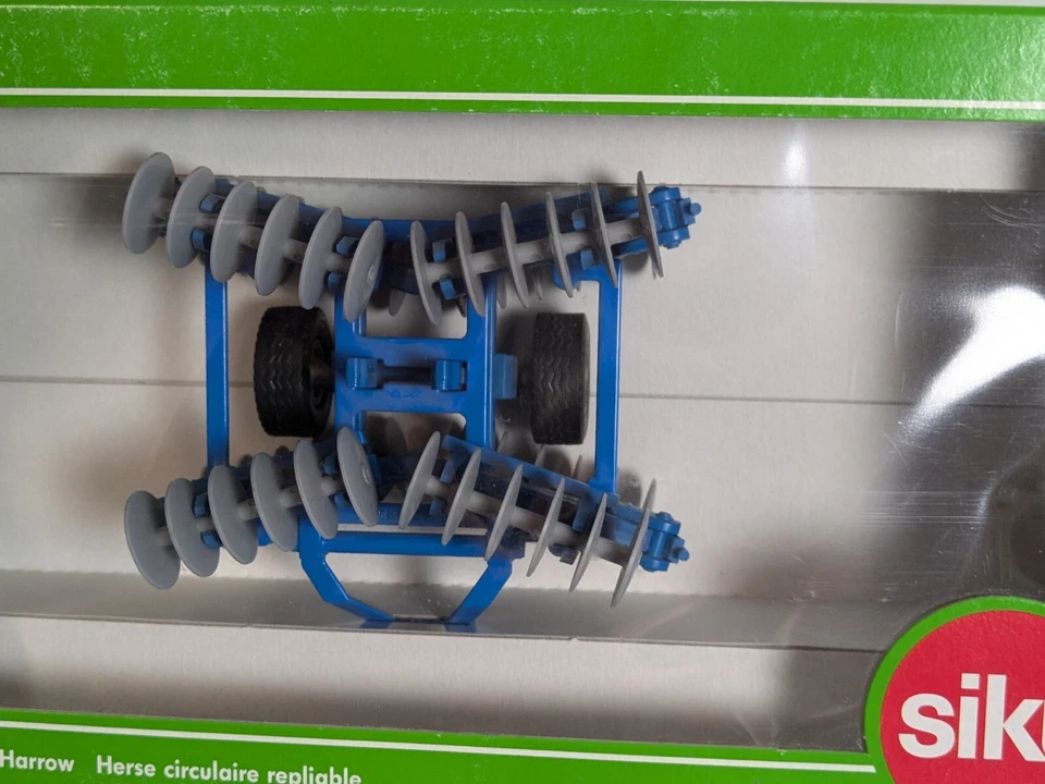 SIKU Farmer 1950 Erpice a Dischi Die-Cast 1/32 con Conf. Orig. F23 - Immagine 2 di 4