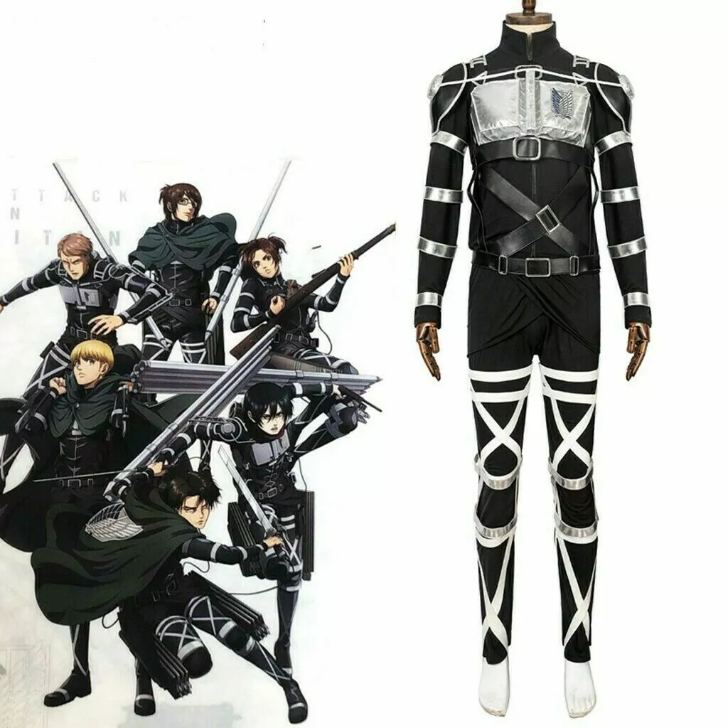 Attack On Titan 4 The Final Season Rivaille Cosplay Costume