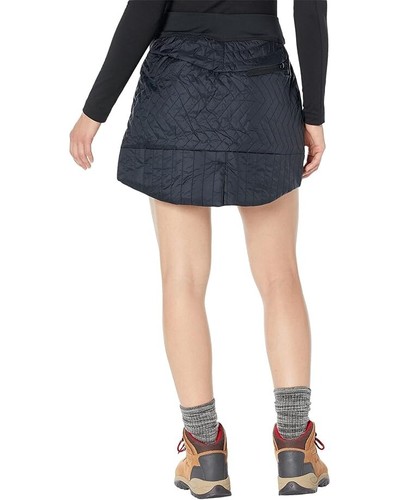Mountain Hardwear Trekkin Mini Skirt Women Large Black Quilted Insulated ERK1332 - Picture 4 of 8