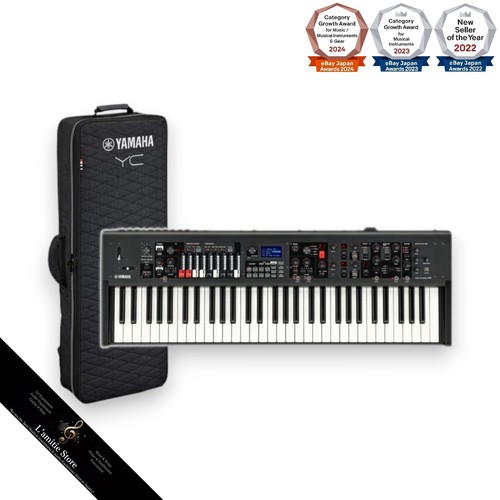 Yamaha YC61+Case Stage Keyboard 61 Keys Organ JP YC 61 Black Synthesizer SC-YC61 - Picture 5 of 22
