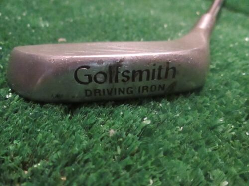 Golfsmith Driving Iron "Solid Body Iron Wood" R Flex Steel Avon Chamois JUMBO Gr - Picture 6 of 15