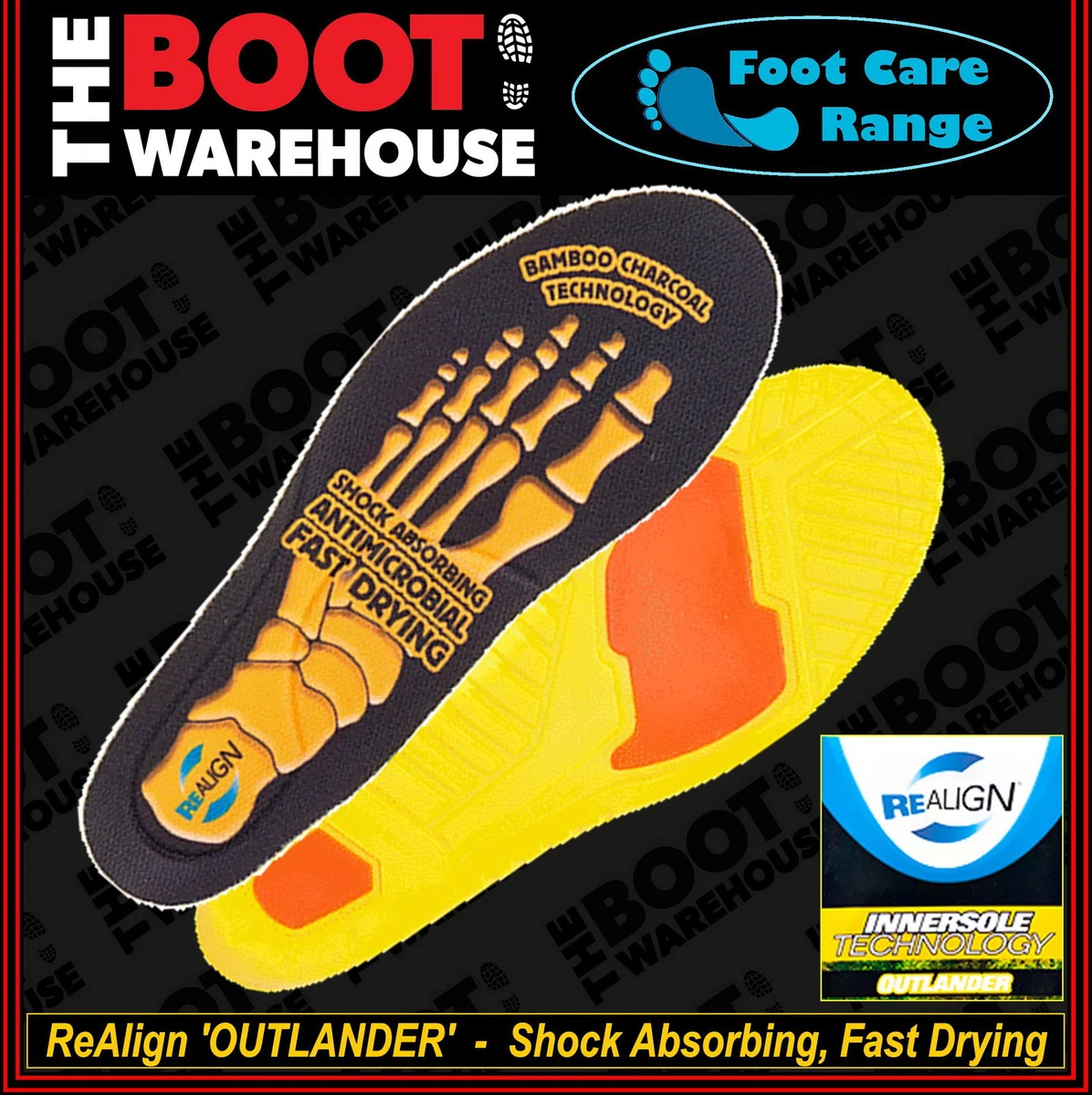 Realign store inner soles