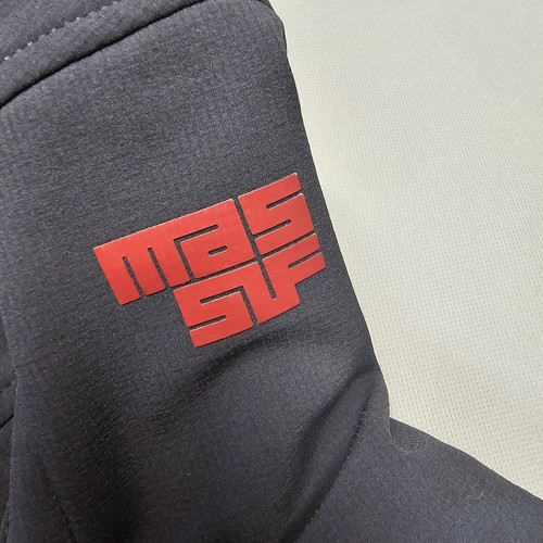 Massif Tactical Jacket Hooded Black Reinforced Seams Full Zip Pockets Mens XL - Picture 4 of 12