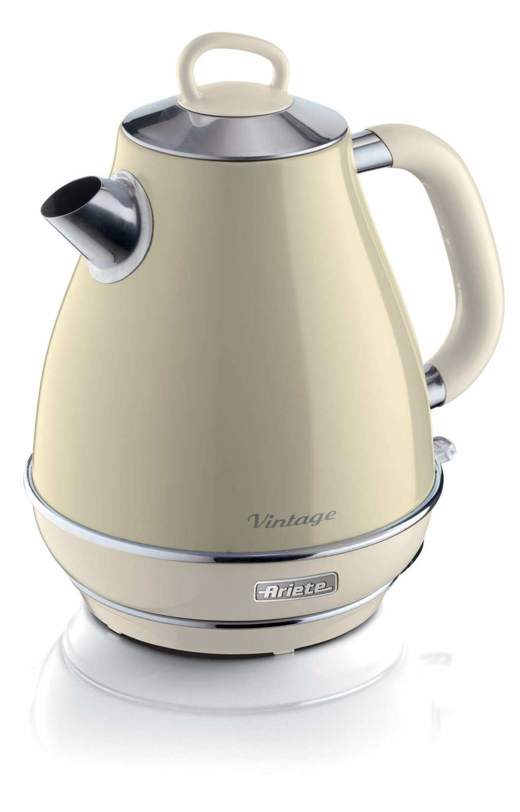 Bollitore Acqua Ariete 2869 Vintage Beige 2000W - Acciaio e Design