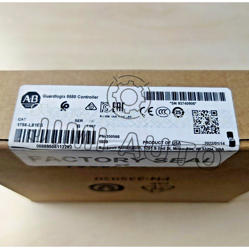 1756-L81ES AB Guardlogix 5580 Controller Spot Goods Brand New in
